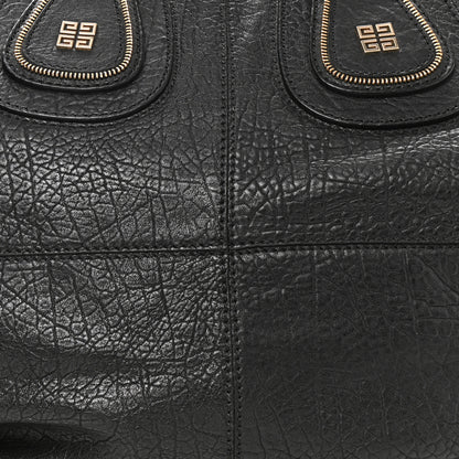 Givenchy Pebbled Lambskin Zip Animation Medium Nightingale Black 8 of 9
