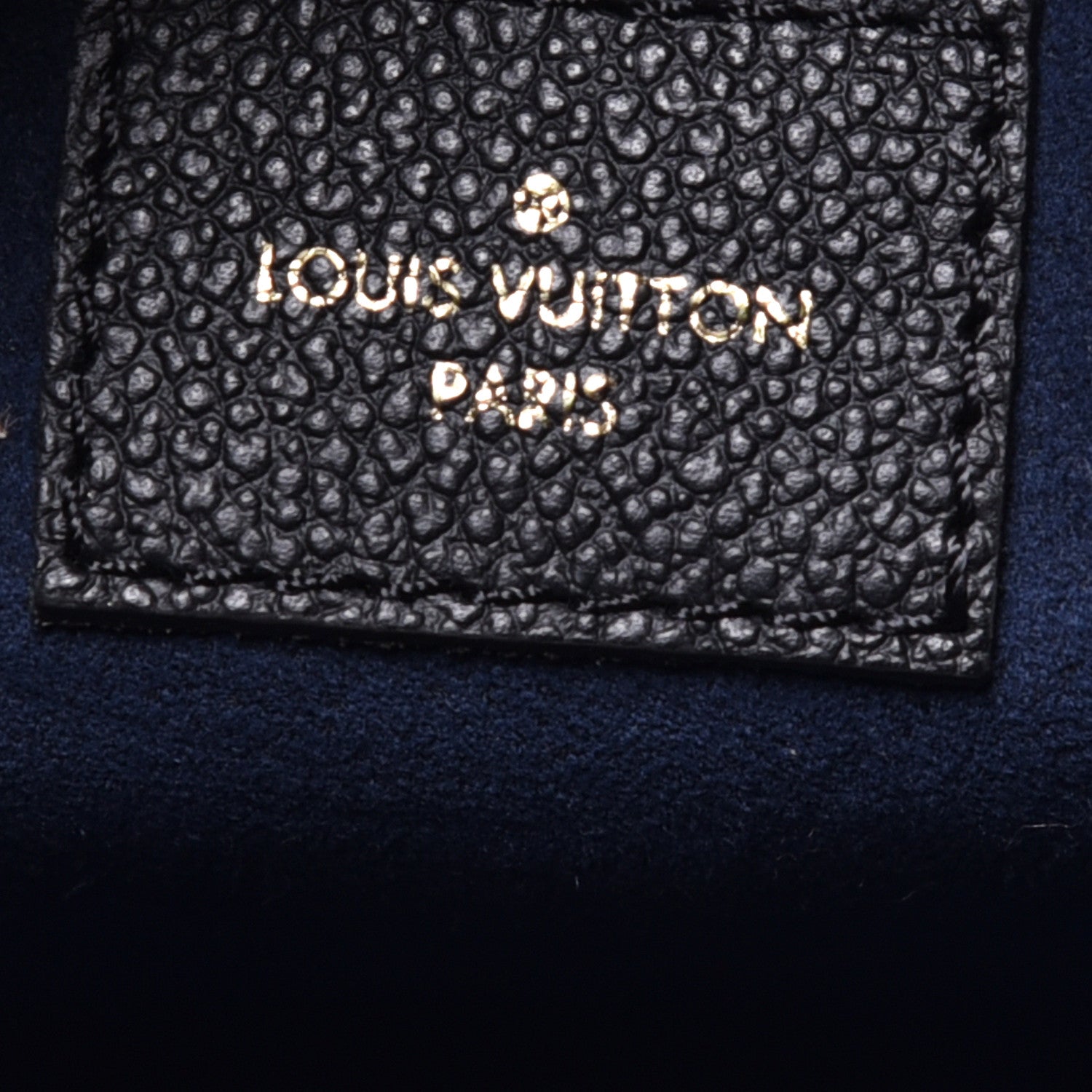 Louis Vuitton Empreinte Monogram Giant Neverfull MM Black 6 of 8