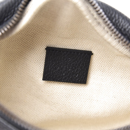 Gucci Grained Calfskin Small Logo Belt Bag Black 7 of 10