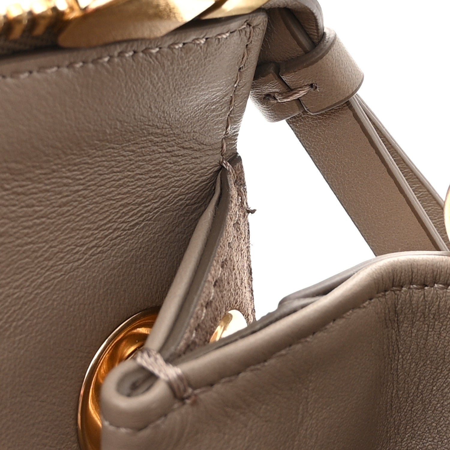 Chloe Calfskin Suede Small Roy Bag Motty Grey 15 of 15