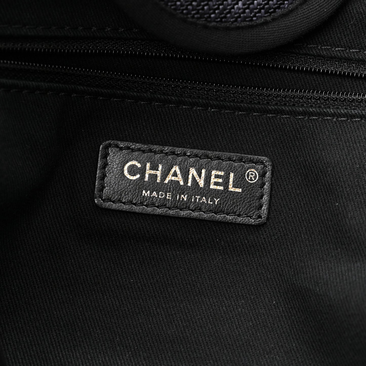 Canvas Medium Deauville Tote Black