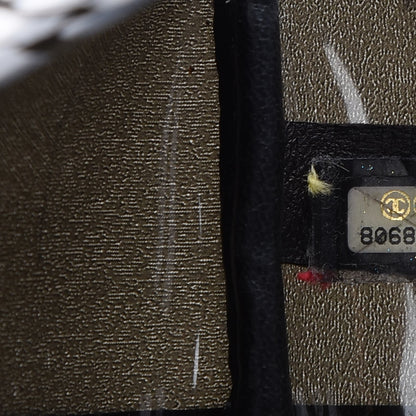 Chanel Vinyl Coco Window Tote Black 6 of 11