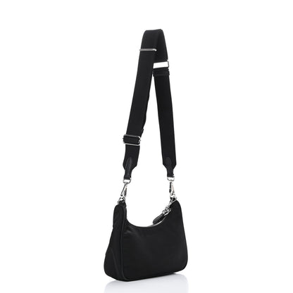 Prada Nylon Re-Edition 2005 Shoulder Bag Black 3 of 13