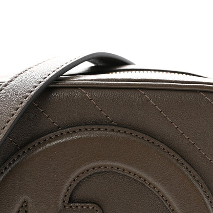 Gucci Sakai Be Green Calfskin Diagonal Stitched Small Blondie Shoulder Bag Craclet Brown 8 of 10