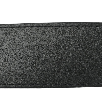 Louis Vuitton Calfskin 35mm LV New Wave Belt 80 32 Black 3 of 7