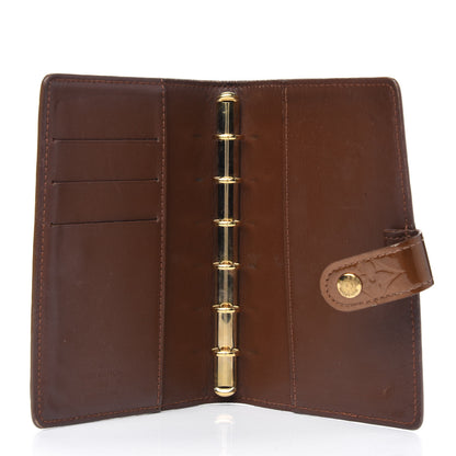 Louis Vuitton Vernis Small Ring Agenda Cover Bronze 4 of 5