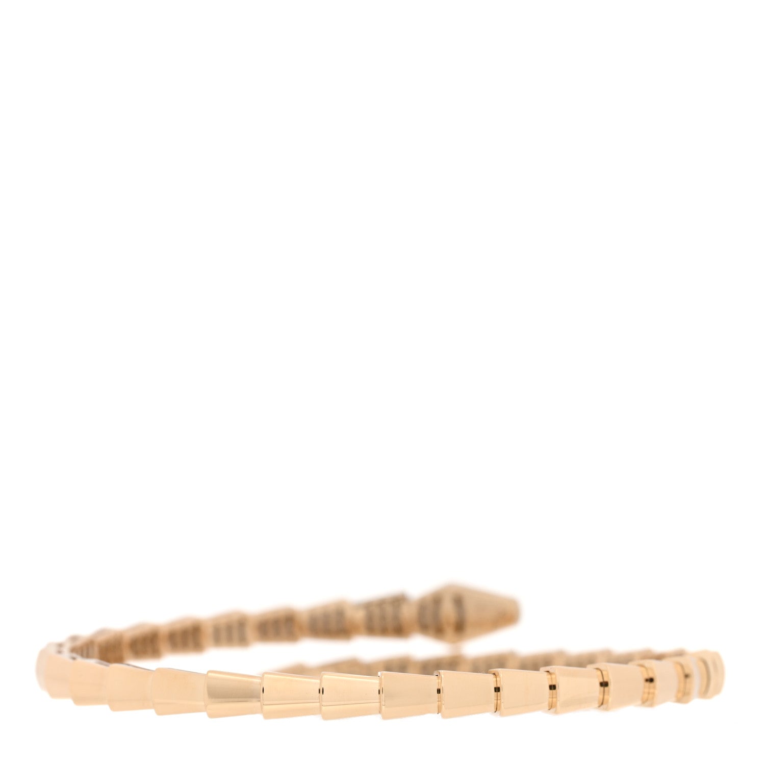 Bulgari 18K Yellow Gold Serpenti Viper Bracelet M 2 of 4