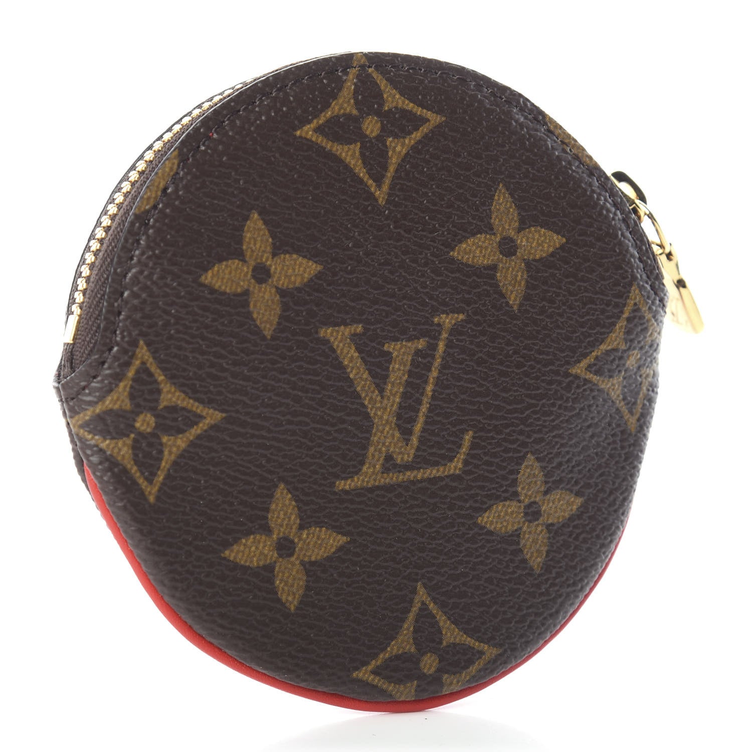 Louis Vuitton Monogram 2020 Christmas Animation Bumper Cars Round Coin Purse Coquelicot 2 of 5