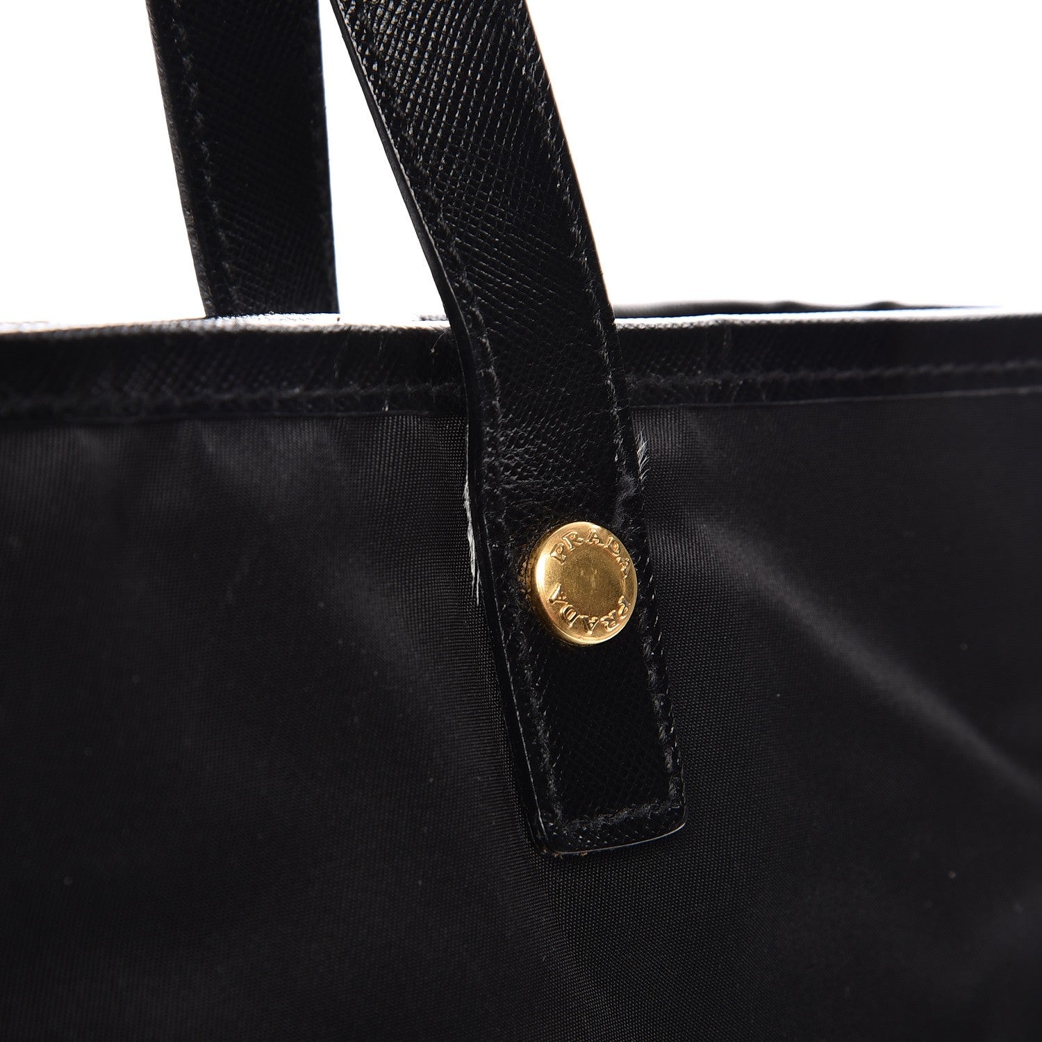 Prada Tessuto Nylon Oro Tote Nero Black 8 of 12