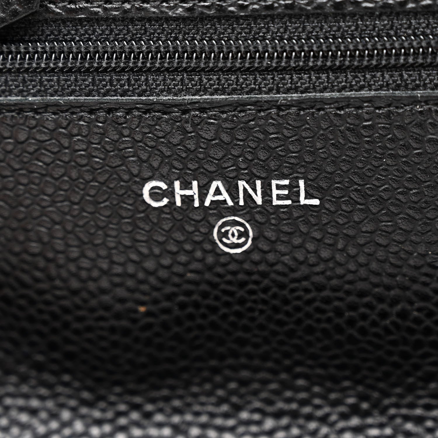 Chanel Caviar Quilted Wallet on Chain WOC Black 6 of 12