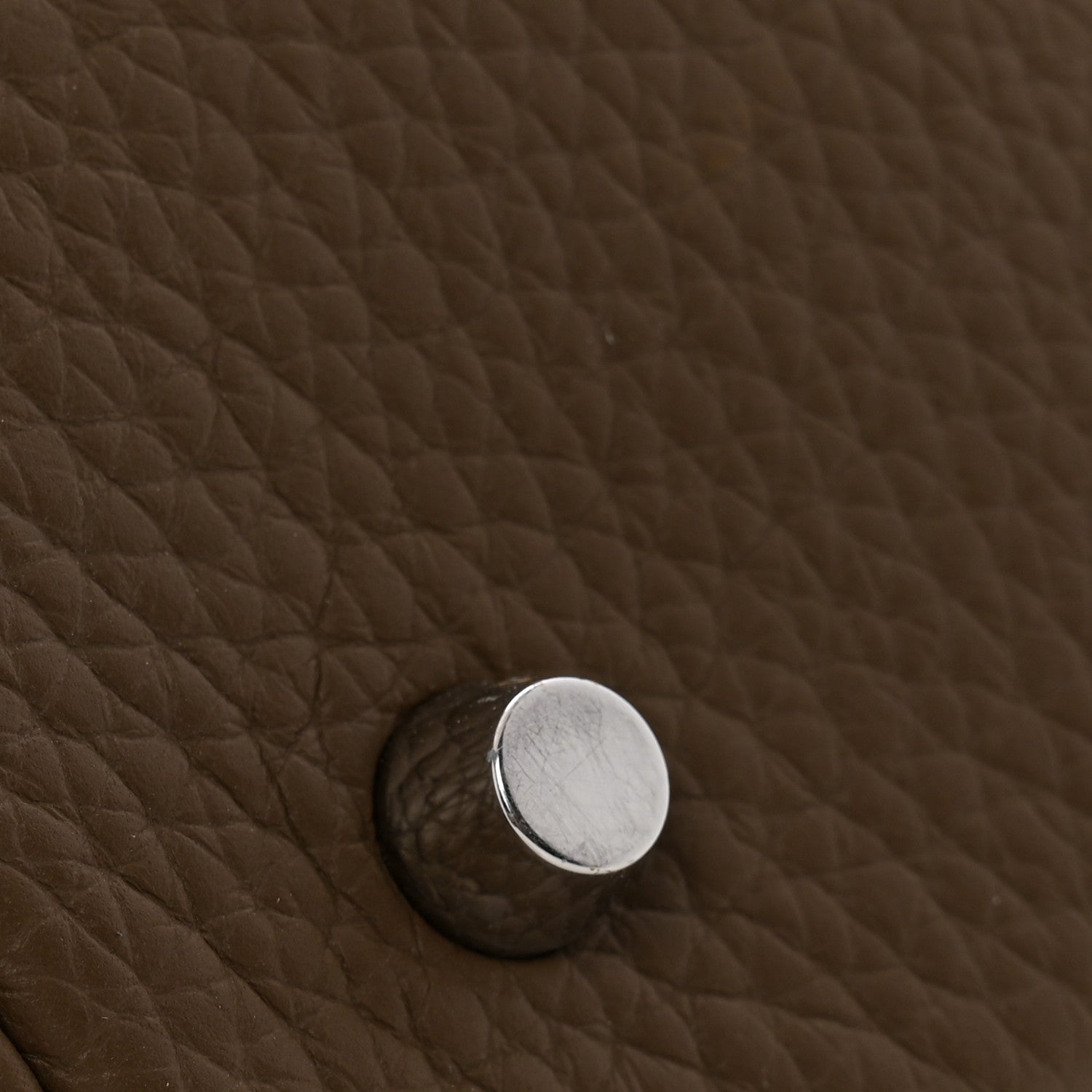 Hermes Taurillon Clemence Picotin Lock 22 MM Etoupe 12 of 12