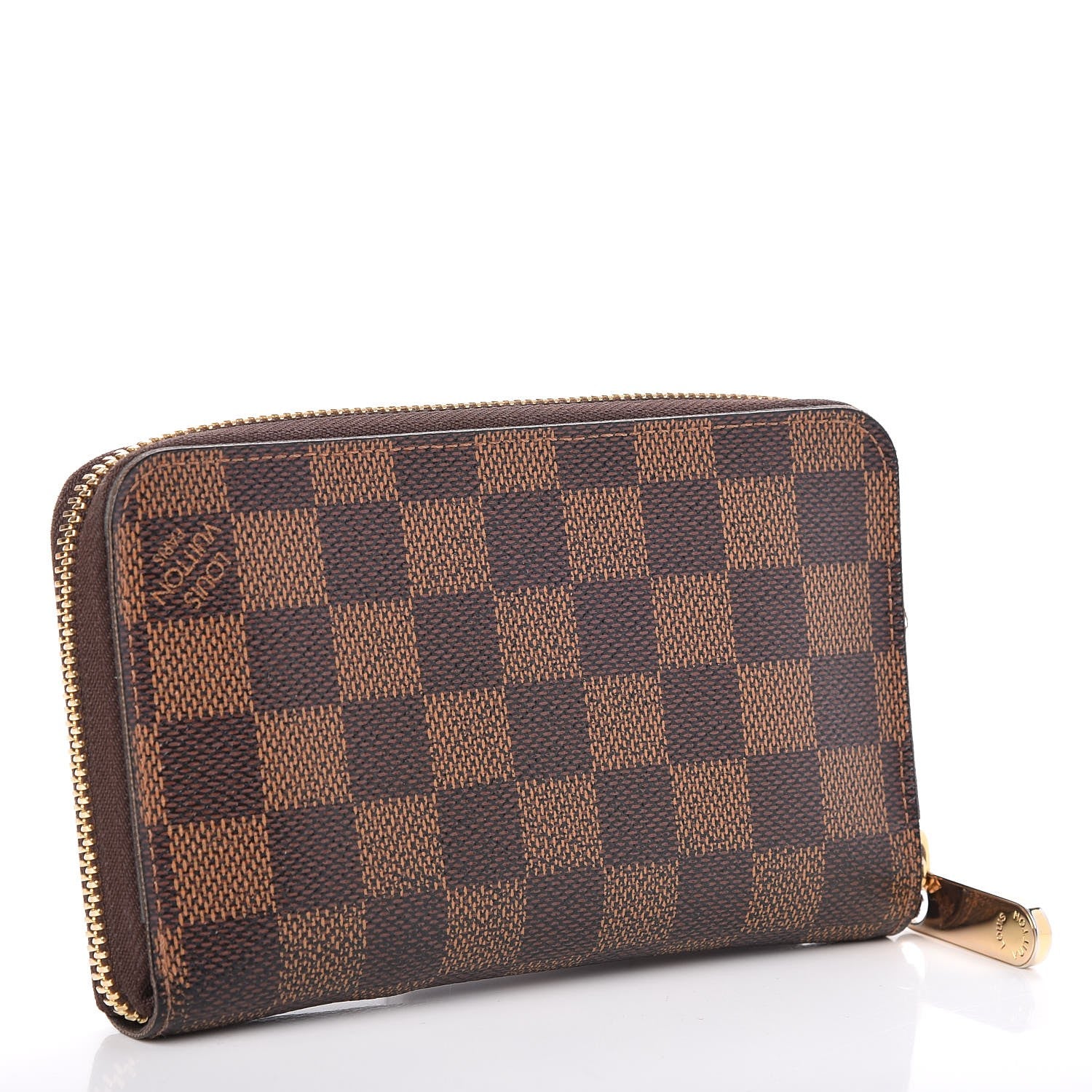 Louis Vuitton Damier Ebene Zippy Compact Wallet 3 of 9