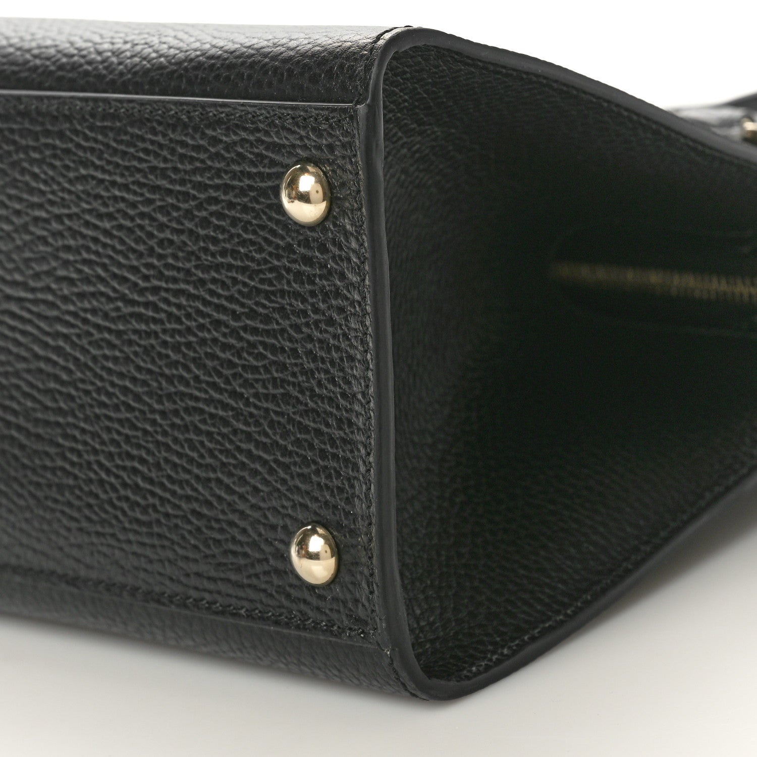 Gucci Pebbled Calfskin Medium Soho Top Handle Satchel Black 10 of 10