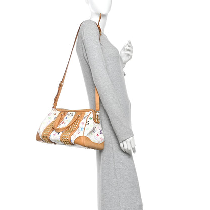 Louis Vuitton Monogram Multicolor Courtney MM White 2 of 9