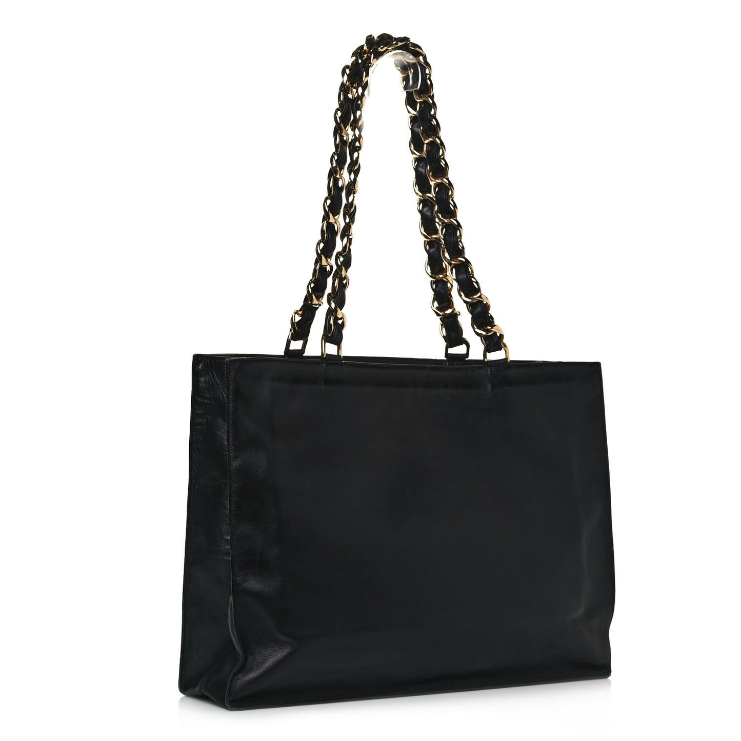 Calfskin CC Tote Black