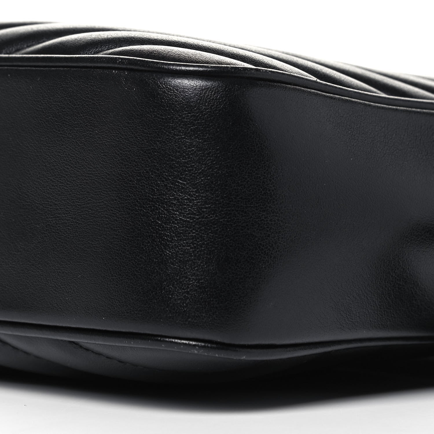 Saint Laurent Calfskin Matelasse Monogram Lou Camera Bag Black 9 of 9