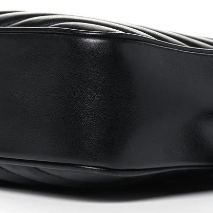 Saint Laurent Calfskin Matelasse Monogram Lou Camera Bag Black 9 of 9