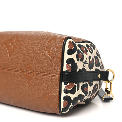 Louis Vuitton Empreinte Monogram Giant Wild At Heart Speedy Bandouliere 25 Caramel 9 of 9