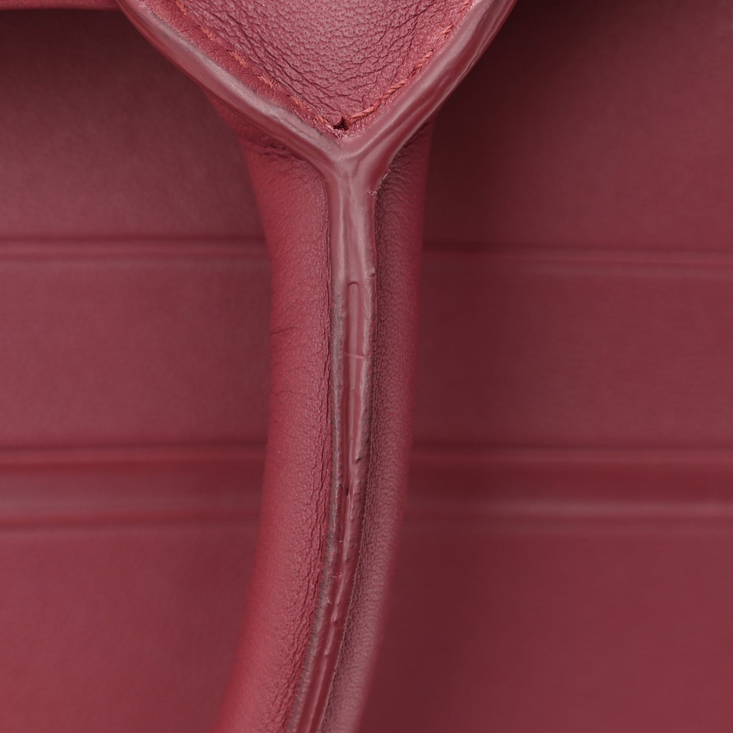 Calfskin Embossed Medium Book Tote Red