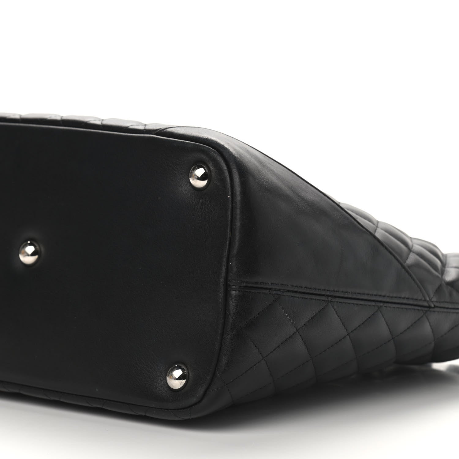 Chanel Calfskin Quilted Large Cambon Tote Black 8 of 10