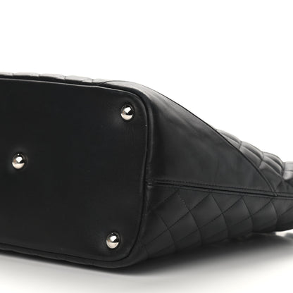 Chanel Calfskin Quilted Large Cambon Tote Black 8 of 10