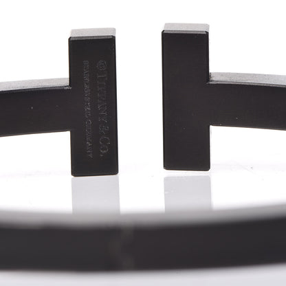 Tiffany Black-Coated Stainless Steel T Square Bracelet 4 of 8