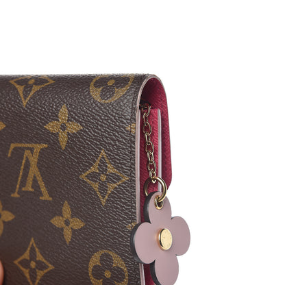 Louis Vuitton Monogram Bloom Flower Emilie Wallet 11 of 13