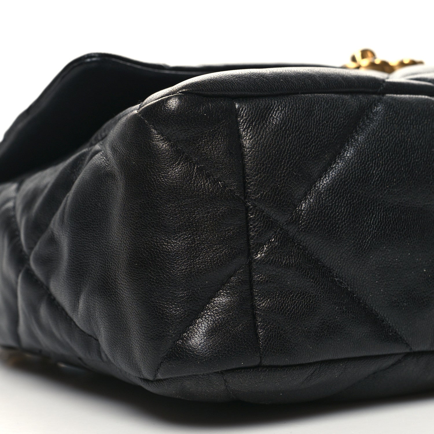 Chanel Lambskin Quilted Large Chanel 19 Flap Black 9 of 11
