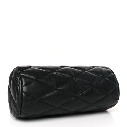 Saint Laurent Lambskin Monogram Mini Sade Tube Bag Black 4 of 9