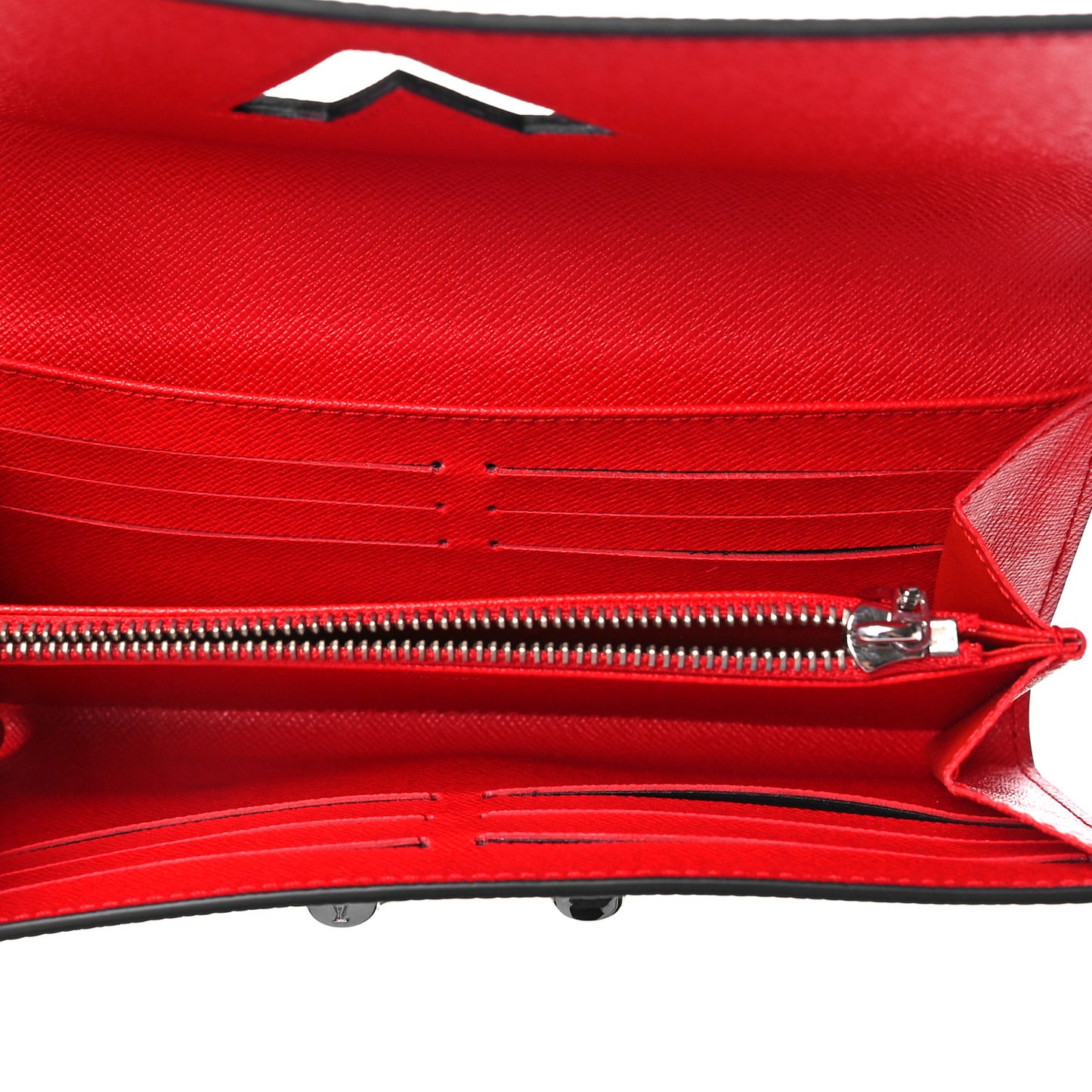 Epi Twist Wallet Coquelicot