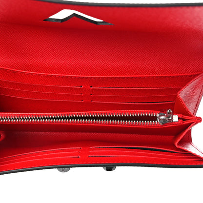 Louis Vuitton Epi Twist Wallet Coquelicot 5 of 9