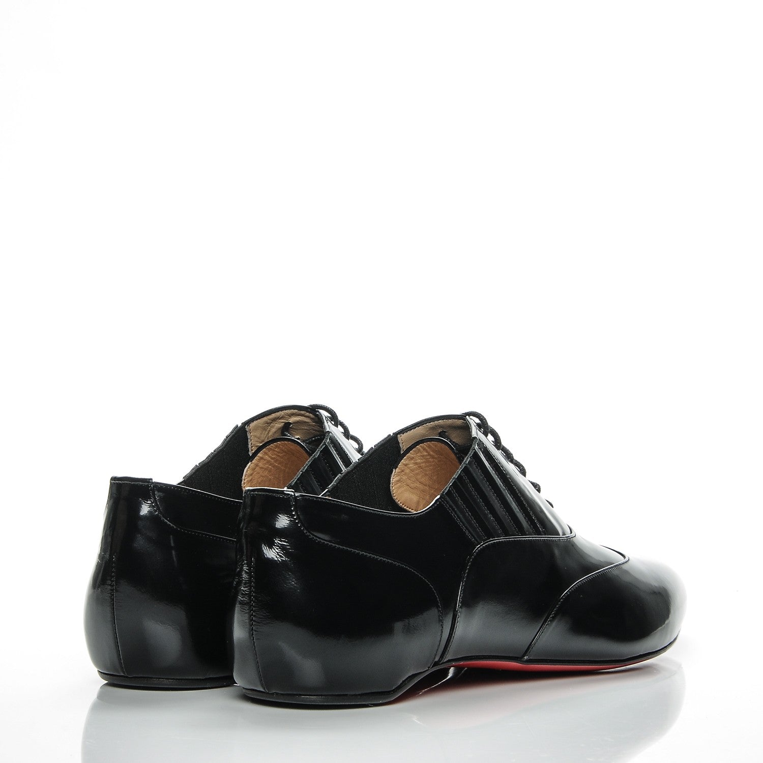 Christian Louboutin Patent Platt Dance Oxfords 41.5 Black 4 of 7