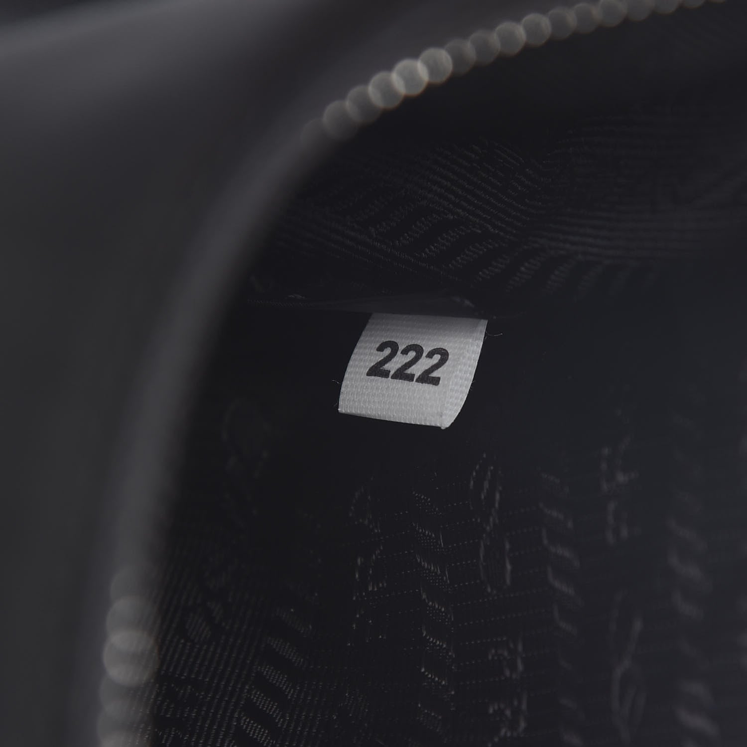 Prada Tessuto Nylon Saffiano Mini Re-Edition 2005 Bag Black 7 of 9