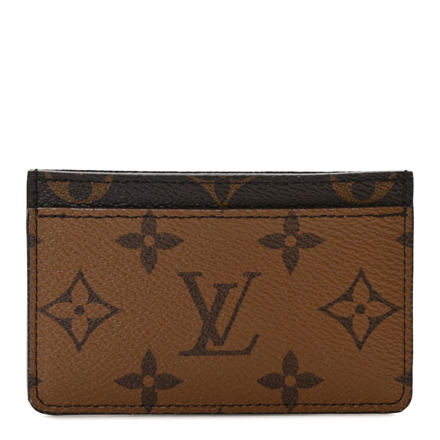 Reverse Monogram Card Holder