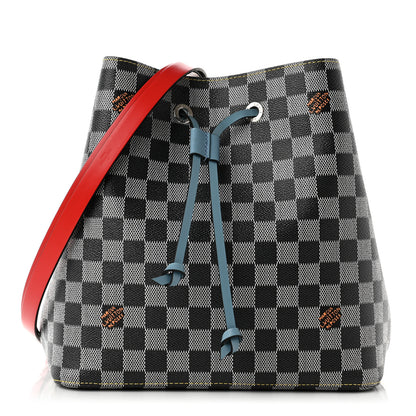 Louis Vuitton Damier Neonoe Black White 1 of 8