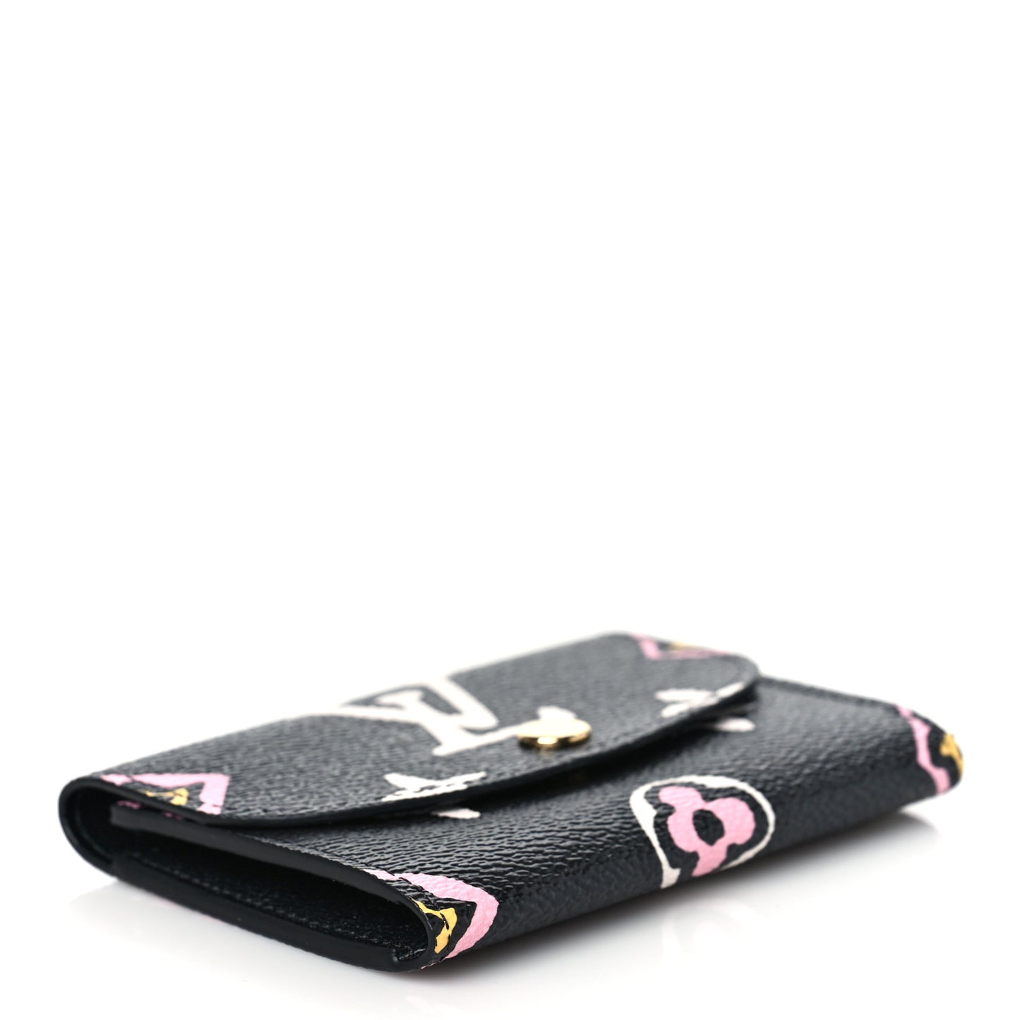 Monogram Giant Wild At Heart Rosalie Coin Purse Black