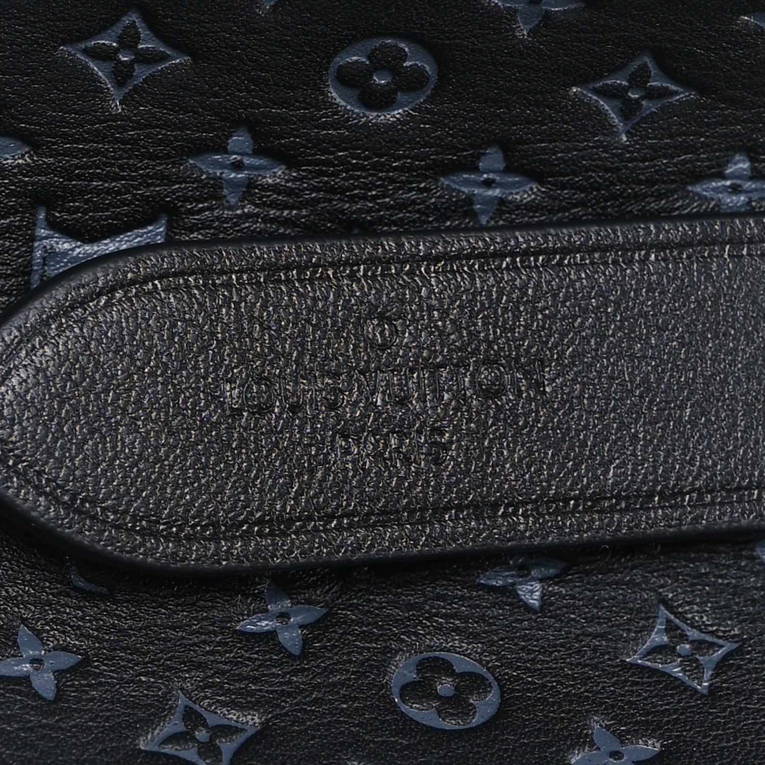 Louis Vuitton Calfskin Nanogram Embossed Neonoe BB Black 6 of 10