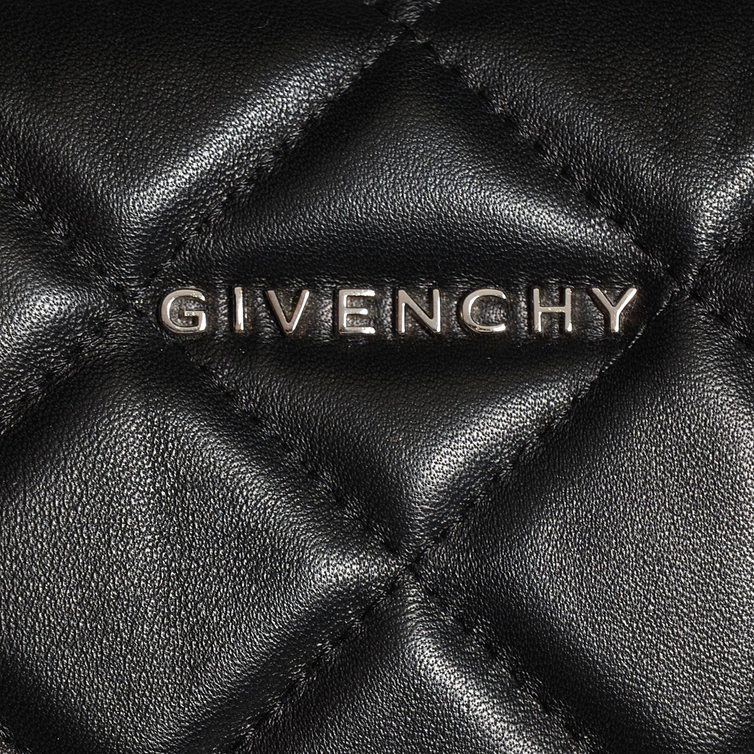 Givenchy Lambskin Quilted Medium Lucrezia Black 9 of 9