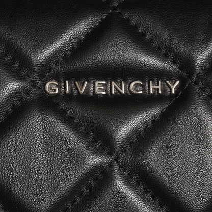 Givenchy Lambskin Quilted Medium Lucrezia Black 9 of 9