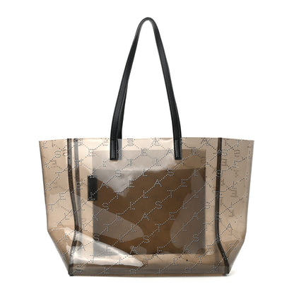Stella McCartney PVC Monogram Small Tote Black 1 of 10