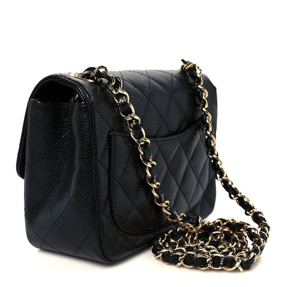 Chanel Caviar Quilted Mini Square Flap Black 3 of 12