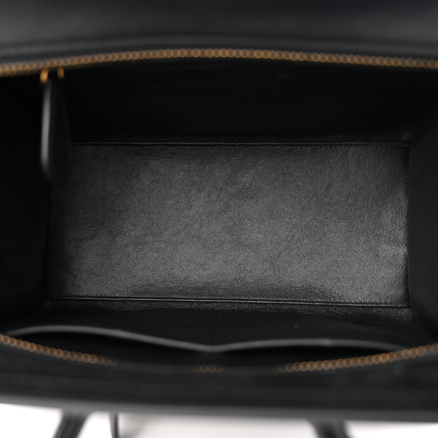 Smooth Calfskin Micro Luggage Black