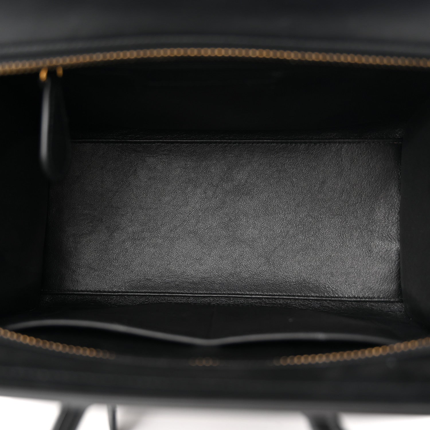 Celine Smooth Calfskin Micro Luggage Black 5 of 12