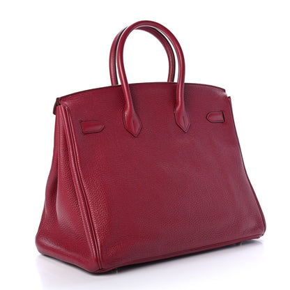 Hermes Togo Birkin 35 Rubis 2 of 9