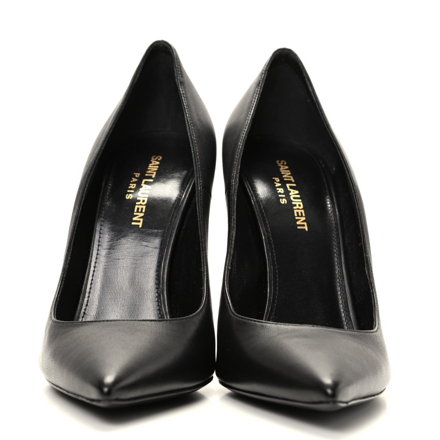 Calfskin Opyum 110 Pumps 38.5 Black