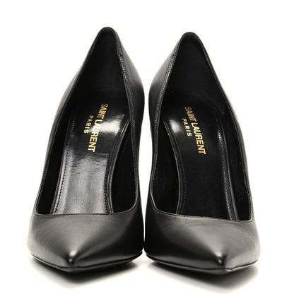 Saint Laurent Calfskin Opyum 110 Pumps 38.5 Black 2 of 9