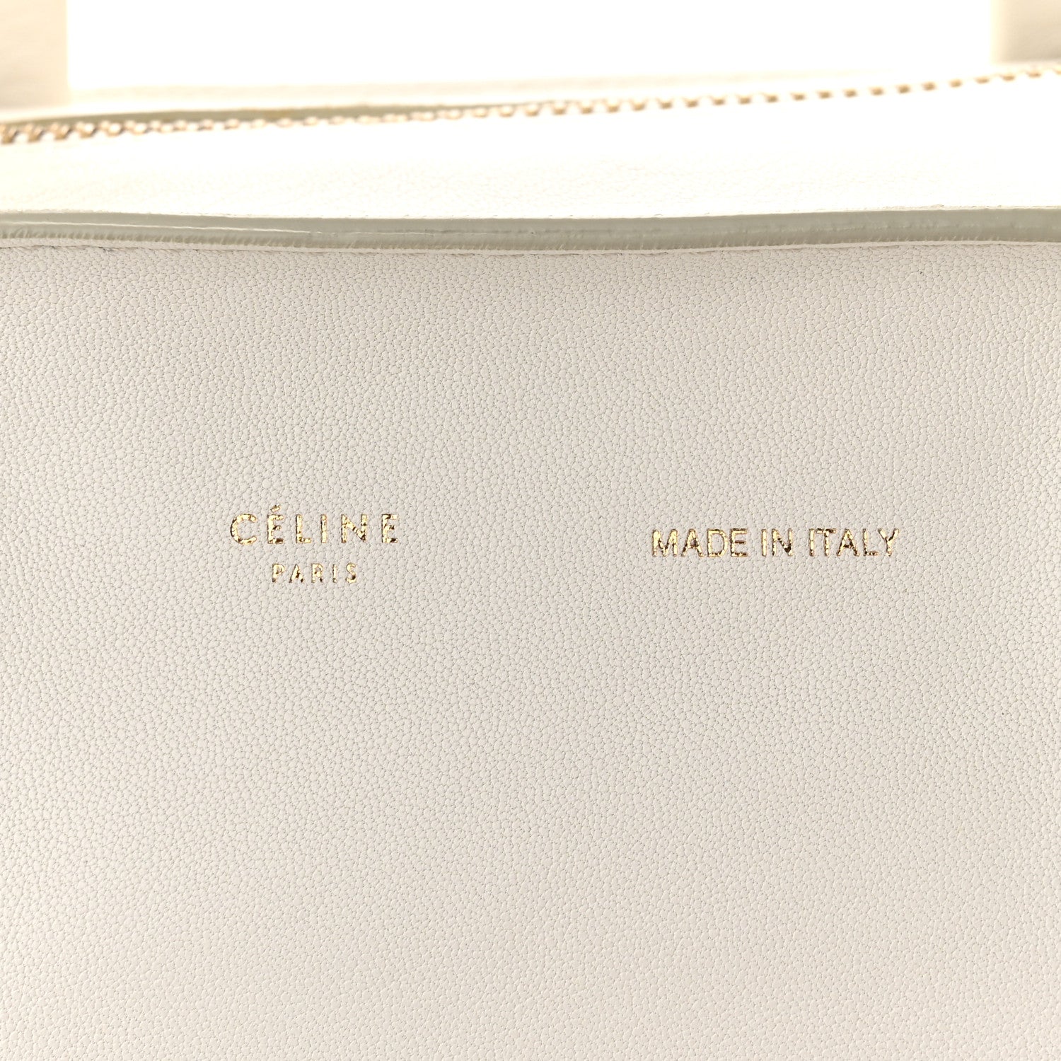 Celine Smooth Lambskin Small Vertical Bi-Cabas White Blue 6 of 9