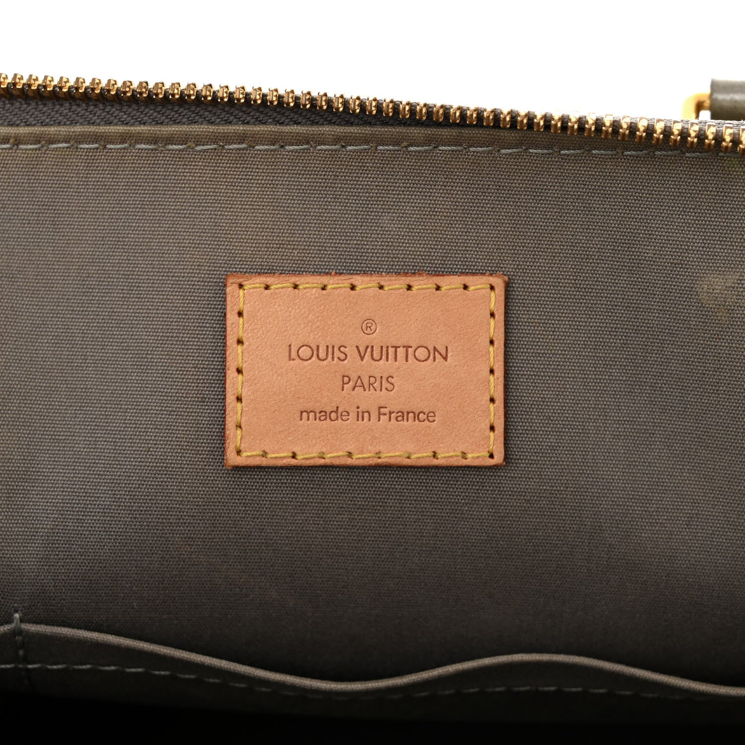 Louis Vuitton Vernis Alma PM Gris Art Deco 6 of 11