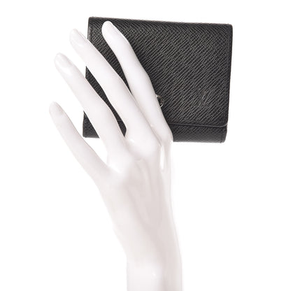 Louis Vuitton Taiga Serguei Wallet Ardoise 2 of 9