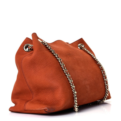 Gucci Vitello Range Medium Soho Chain Shoulder Bag Old Whisky 2 of 4